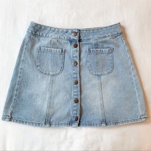 denim skirt